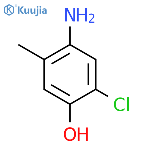 4-Amino-2-chloro-5-methylphenol structure