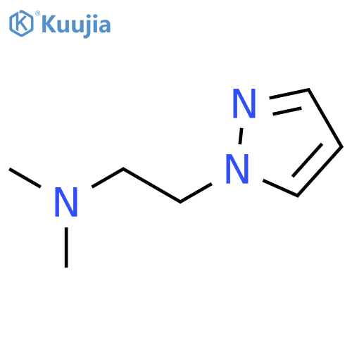 N,N-Dimethyl-2-(1H-pyrazol-1-yl)ethanamine structure