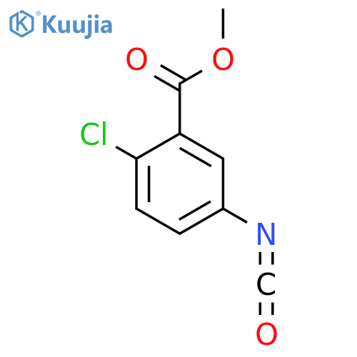 Methyl 2-chloro-5-isocyanatobenzoate structure