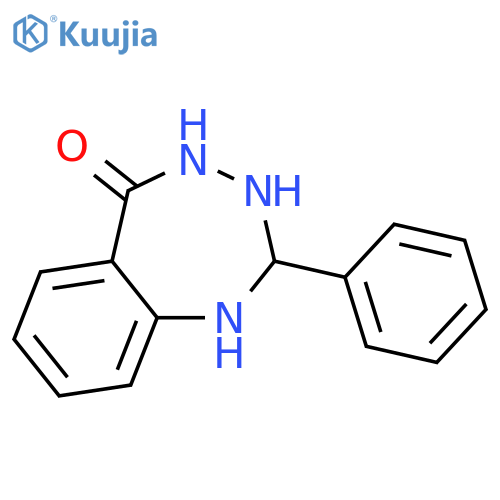 5H-1,3,4-Benzotriazepin-5-one, 1,2,3,4-tetrahydro-2-phenyl- structure