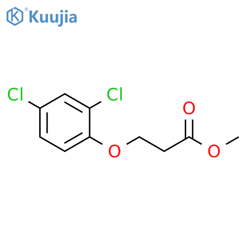 methyl 3-(2,4-dichlorophenoxy)propanoate structure