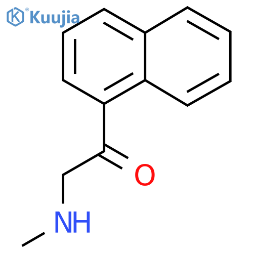2-(methylamino)-1-(naphthalen-1-yl)ethan-1-one structure