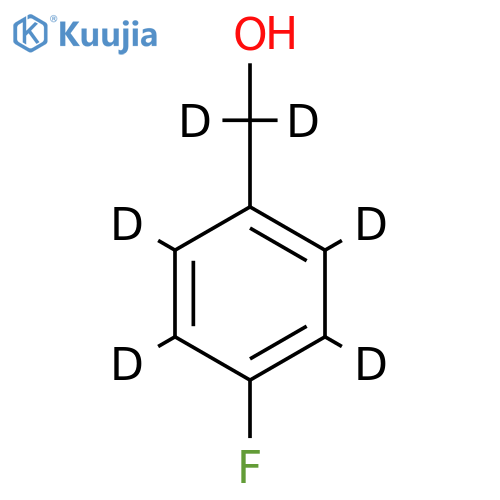 4-Fluorobenzyl-d6 Alcohol structure