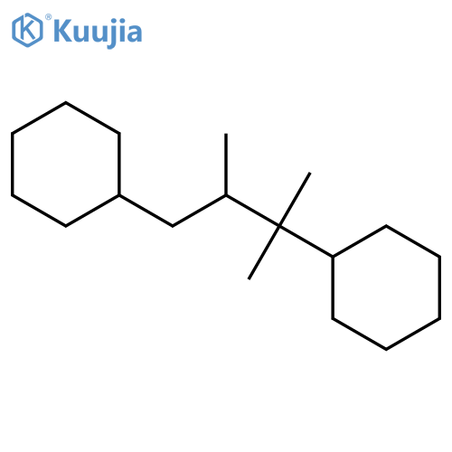 Cyclohexane, 1,1'-(1,1,2-trimethyl-1,3-propanediyl)bis- structure