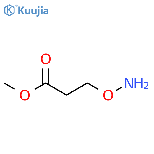 methyl 3-(aminooxy)propanoate structure