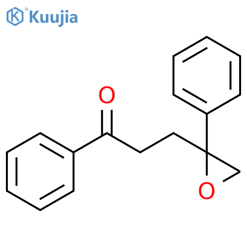 1-Propanone, 1-phenyl-3-(2-phenyl-2-oxiranyl)- structure