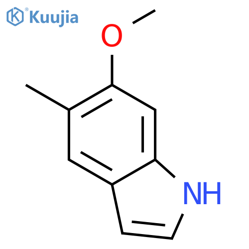 6-Methoxy-5-methyl-1H-indole structure