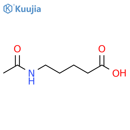 5-acetamidopentanoic acid structure