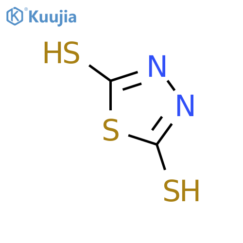 1,3,4-thiadiazole-2,5-dithiol structure