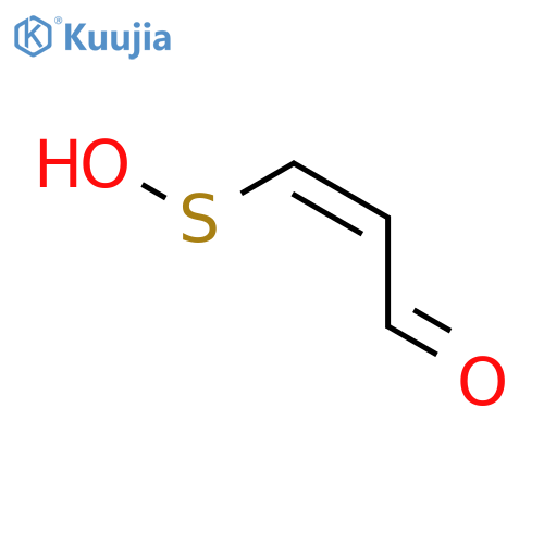 1-Propene-1-sulfenic acid, 3-oxo-, (Z)- structure