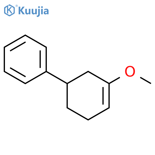 Benzene, (3-methoxy-3-cyclohexen-1-yl)- structure