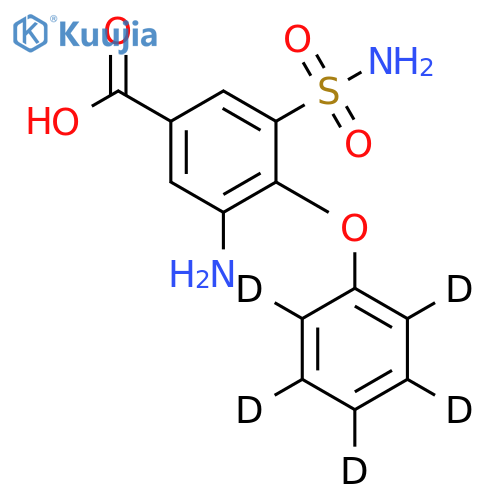 Desbutyl Bumetanide-d5 structure