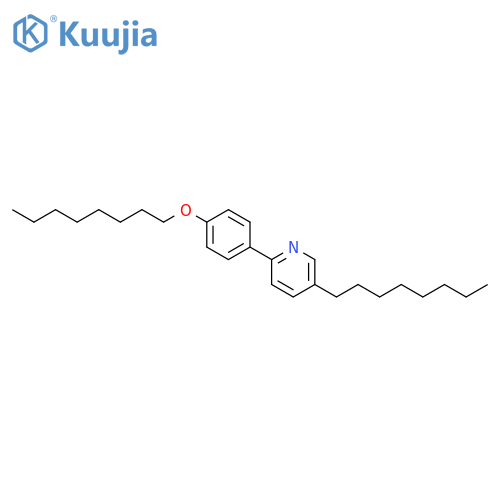 Pyridine, 5-octyl-2-[4-(octyloxy)phenyl]- structure