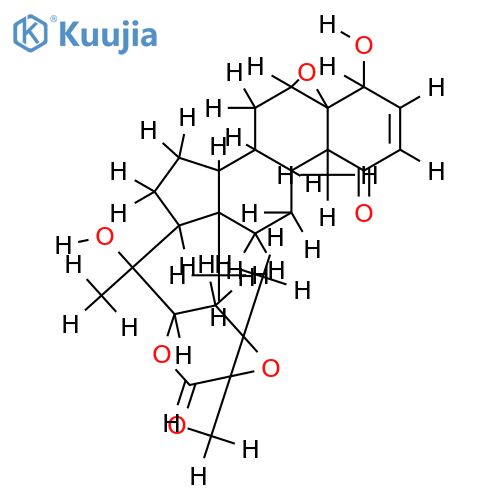 24,25-epoxywithanolide D structure