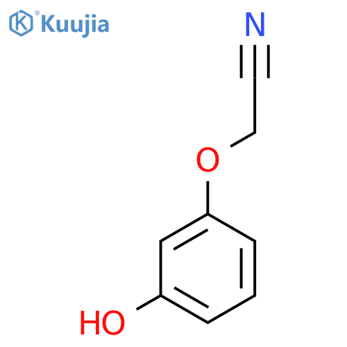 2-(3-Hydroxyphenoxy)-acetonitrile structure