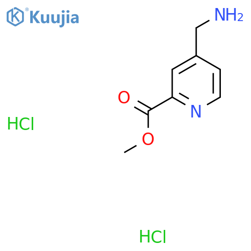 Methyl 4-(aminomethyl)pyridine-2-carboxylate dihydrochloride structure