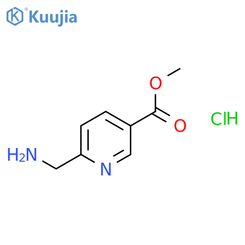 methyl 6-(aminomethyl)pyridine-3-carboxylate hydrochloride structure