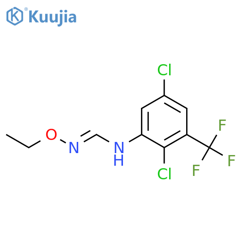 Methanimidamide, N-[2,5-dichloro-3-(trifluoromethyl)phenyl]-N'-ethoxy- structure