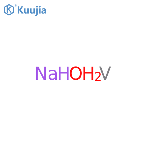 Sodium vanadium oxide (Na0.33V2O5) structure