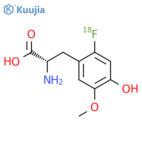 L-Tyrosine,2-(fluoro-18F)-5-methoxy- structure