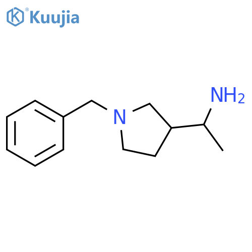 1-(1-benzylpyrrolidin-3-yl)ethan-1-amine structure