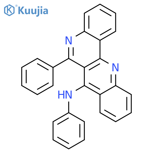 Dibenzo[b,h][1,6]naphthyridin-7-amine, N,6-diphenyl- structure