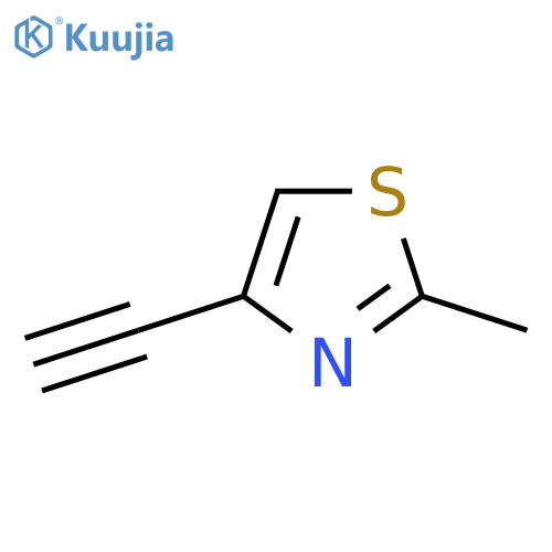 4-Ethynyl-2-methylthiazole structure