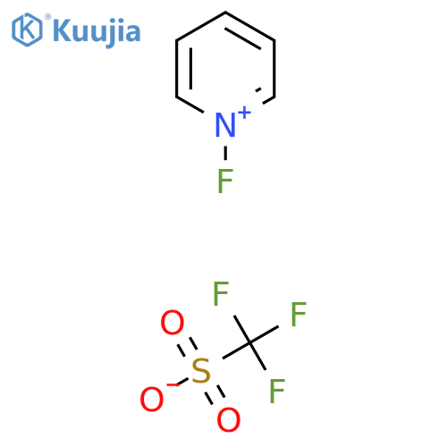N-Fluoropyridinium Trifluoromethanesulfonate structure