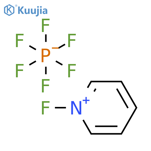 Pyridinium, 1-fluoro-, hexafluorophosphate(1-) structure