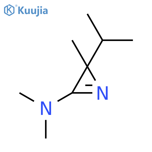 2H-Azirin-3-amine, N,N,2-trimethyl-2-(1-methylethyl)- structure