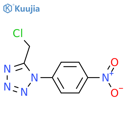 5-Chloromethyl-1-(4-nitro-phenyl)-1H-tetrazole structure