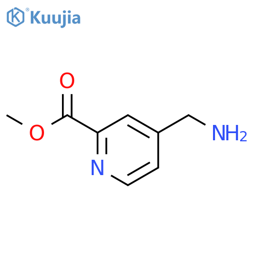 methyl 4-(aminomethyl)pyridine-2-carboxylate structure