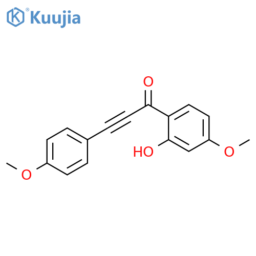 2-Propyn-1-one, 1-(2-hydroxy-4-methoxyphenyl)-3-(4-methoxyphenyl)- structure