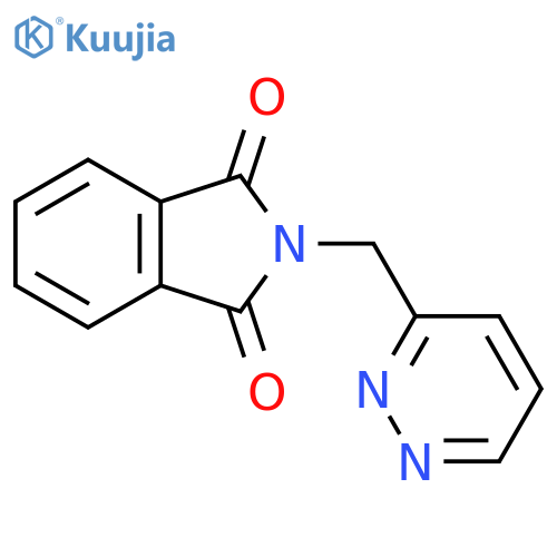 2-(3-pyridazinylmethyl)-1H-Isoindole-1,3(2H)-dione structure