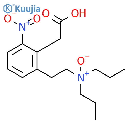 2-2-(Di-N-propylamino)ethyl-6-nitrophenyl Acetic Acid-N-oxide structure