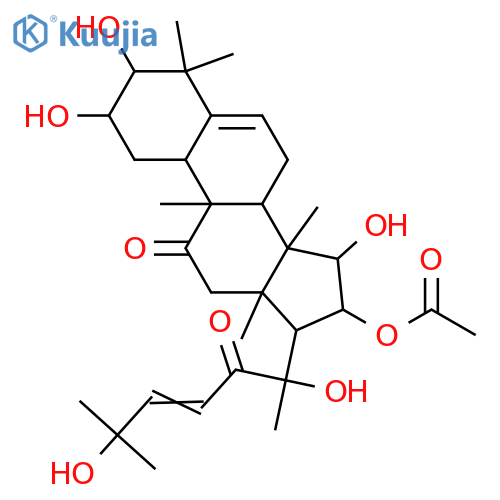 2,3,15,16,20,25-Hexahydroxycucurbita-5,23-diene-11,22-dione; (2β,3α,15α,16α,20R,23E)-form, 16-Ac structure