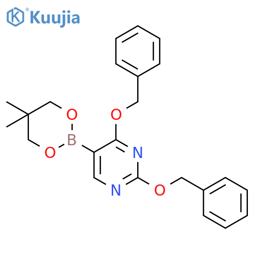 2,4-bis(benzyloxy)pyrimidin-5-ylboronic Acid Neopentyl Ester structure