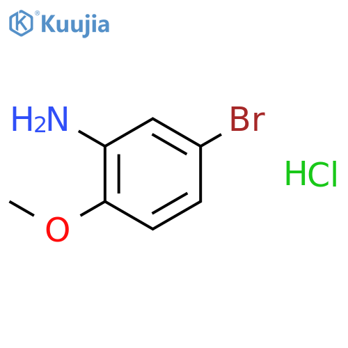 5-Bromo-2-methoxyaniline hydrochloride structure