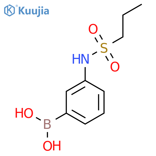 3-(Propylsulfonamido)phenylboronic acid structure