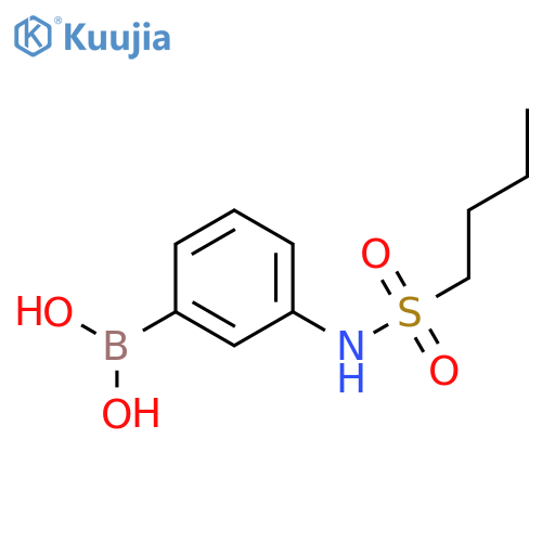 3-(Butylsulfonamido)phenylboronic Acid structure