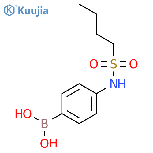 4-(Butylsulfonamido)phenylboronic Acid structure