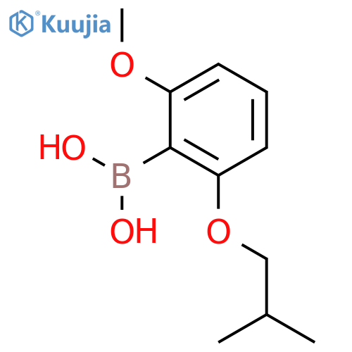 (2-Isobutoxy-6-methoxyphenyl)boronic acid structure