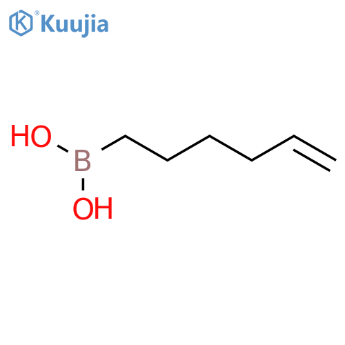 (hex-5-en-1-yl)boronic acid structure