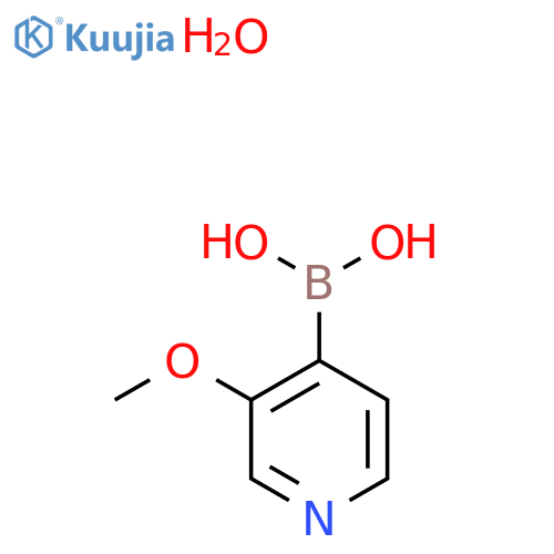 (3-methoxy-4-pyridyl)boronic acid;hydrate structure