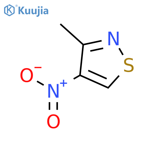 3-Methyl-4-nitroisothiazole structure