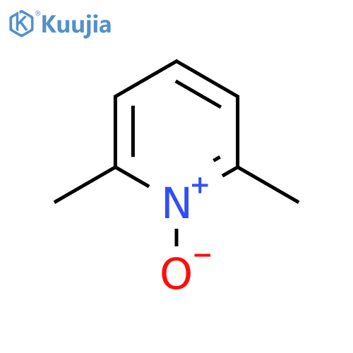 2,6-Dimethyl-1-oxido-pyridin-1-ium structure