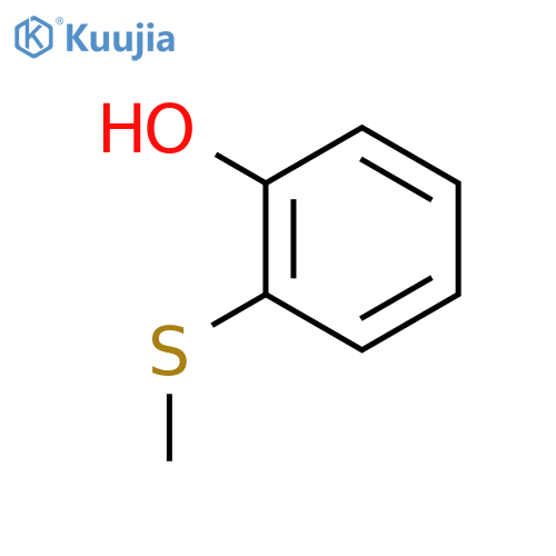 2-(Methylthio)phenol structure