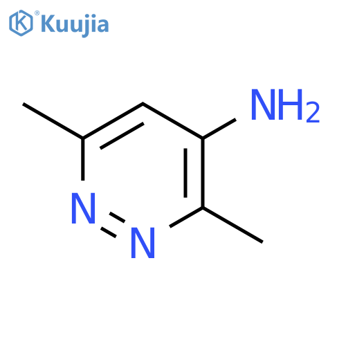 3,6-dimethylpyridazin-4-amine structure