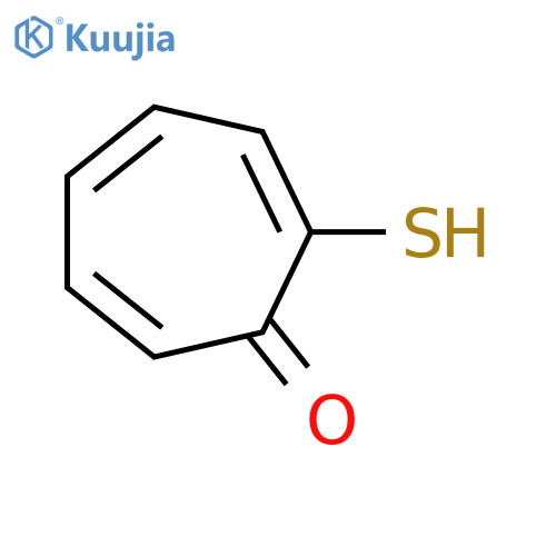 2-sulfanylcyclohepta-2,4,6-trien-1-one structure