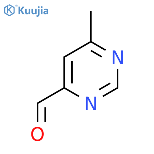 6-methylpyrimidine-4-carbaldehyde structure